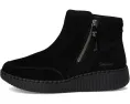 Ботинки SKECHERS Wilshire Blvd с замшевым верхом, клиновидным каблуком и стелькой Memory Foam