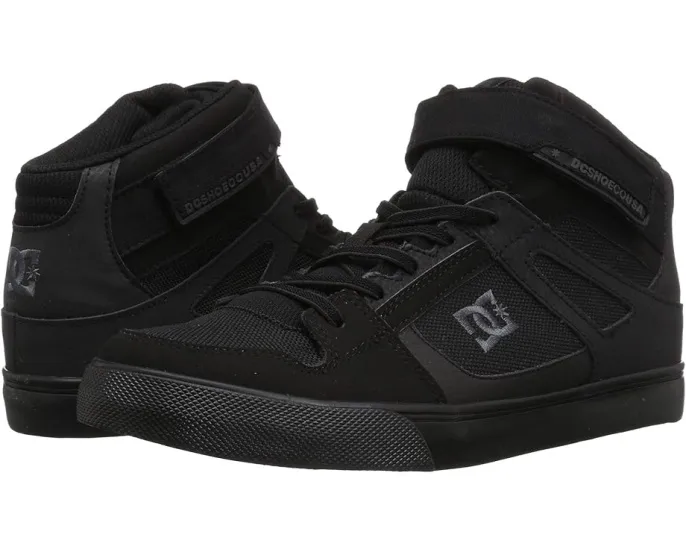 Кроссовки DC Kids Pure High-Top EV с вулканизированной подошвой для скейтбординга