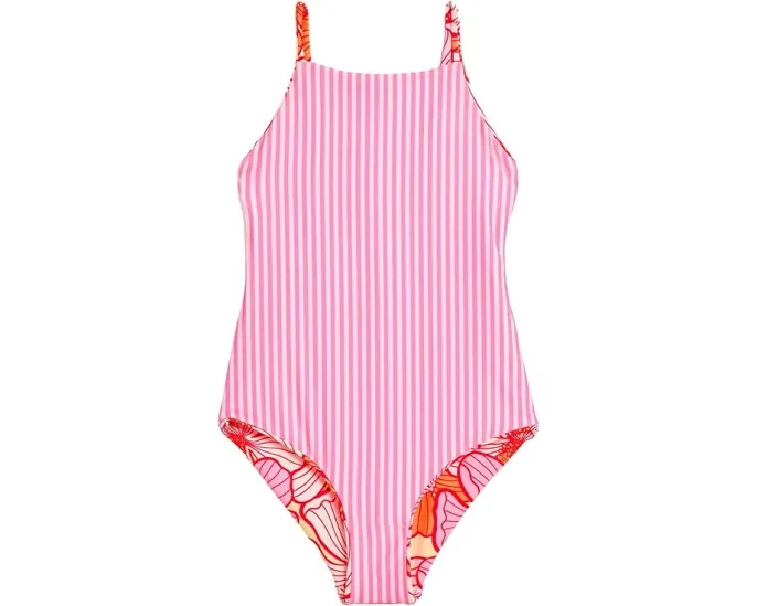 Детский купальник Maaji Kids Retro Bloom Eagle с реверсивным дизайном