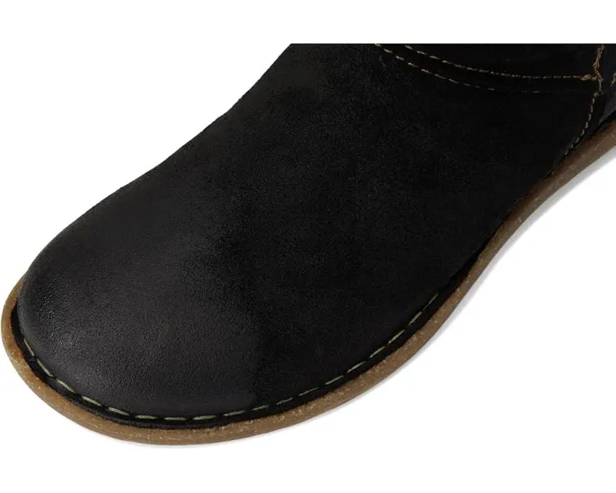 Ботинки Born Salee из мягкой замши с боковой молнией и пробковой подошвой