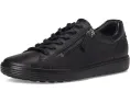 Кроссовки ECCO Soft 7 Side Zip Lace с боковой молнией и кожаным верхом