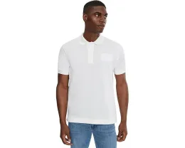 Поло Lacoste Classic Fit с тисненым логотипом из хлопка petit pique