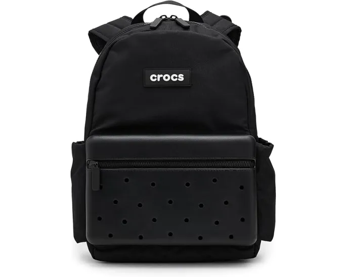 Рюкзак Crocs из нейлона с вентилируемым карманом и отверстиями для Jibbitz