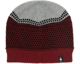 Smartwool вязаная шапка Popcorn Cable Reversible с узором