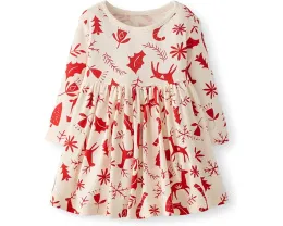 Hanna Andersson Детское платье для игр с длинными рукавами из органического хлопка