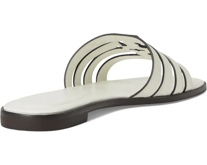 Сандалии Tory Burch Ines Cage Slides с плетеным верхом в стиле кейдж