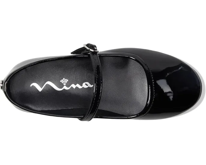 Балетки Nicola для девочек с регулируемой пряжкой и памятью формы