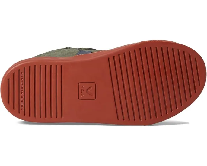 Кроссовки VEJA Small Esplar Mid Suede для детей с верхом из замши и застежкой на липучке