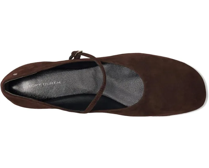 Балетки Tory Burch Mary Jane с ремешком и квадратным носком