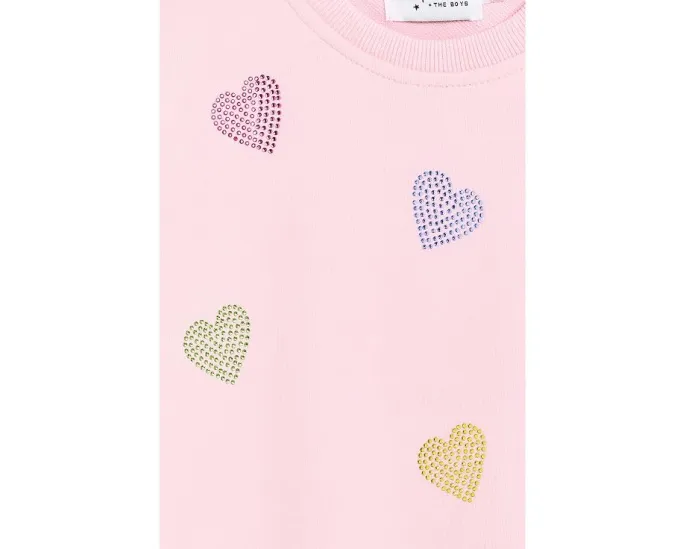 Спортивный костюм Lola and The Boys Pink Crystal Hearts для детей