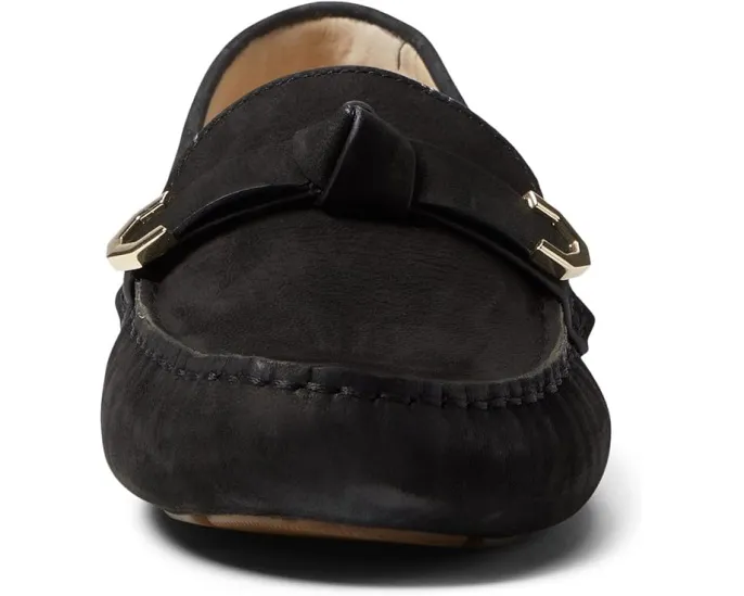 Лоферы Cole Haan Evelyn Bow Driver с бантом и искусственным мехом