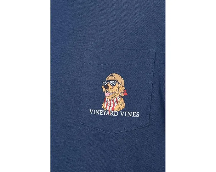 Футболка Vineyard Vines America Dog с коротким рукавом