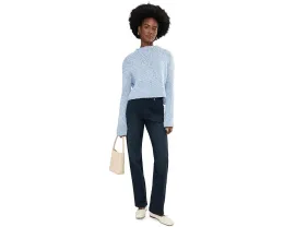 Свитер Free People Opal из хлопка с отворотом на горловине и пониженными плечами