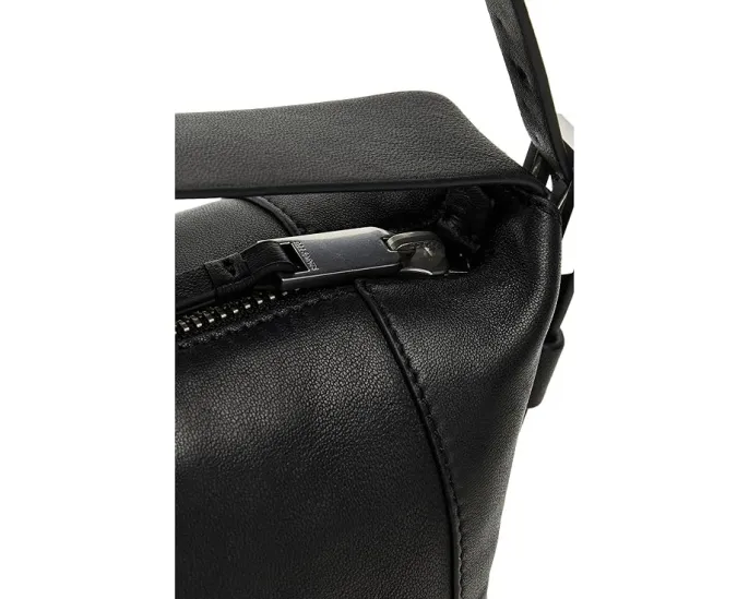 Сумка-хобо AllSaints Vega Emb Grab с отделкой под стежки и внешним карманом