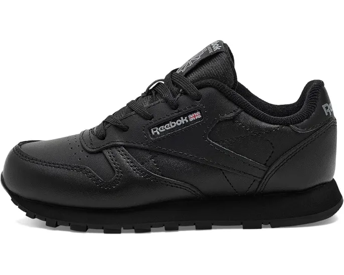 Кроссовки Reebok Classic Leather для детей с кожаным верхом и резиновой подошвой