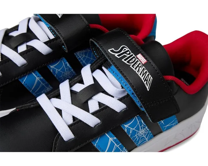 Детские кроссовки adidas Marvel Spider-Man Grand Court с эластичными шнурками