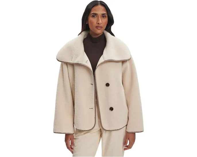 Куртка Varley Romane из шерпы с прямым кроем