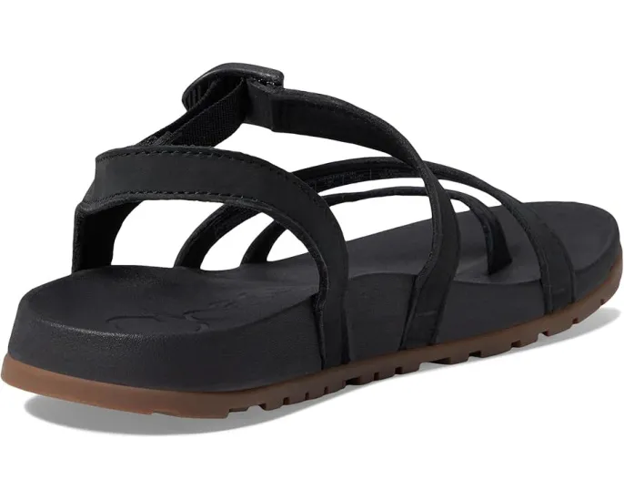 Сандалии Chaco Lowdown Leather Strappy на молнии с поддержкой свода стопы