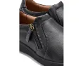 Кеды Clarks Nalle Lilac на шнуровке из черной кожи