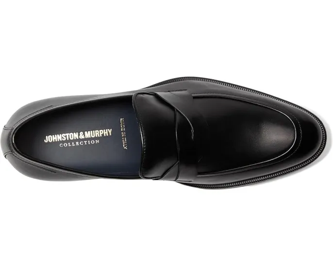 Мокасины Johnston & Murphy Flynch Braided Strap из итальянской кожи с плетеным ремешком