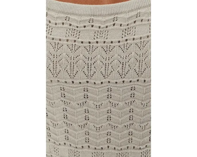 Топ Paige Etoile из экологичных материалов с ажурным узором