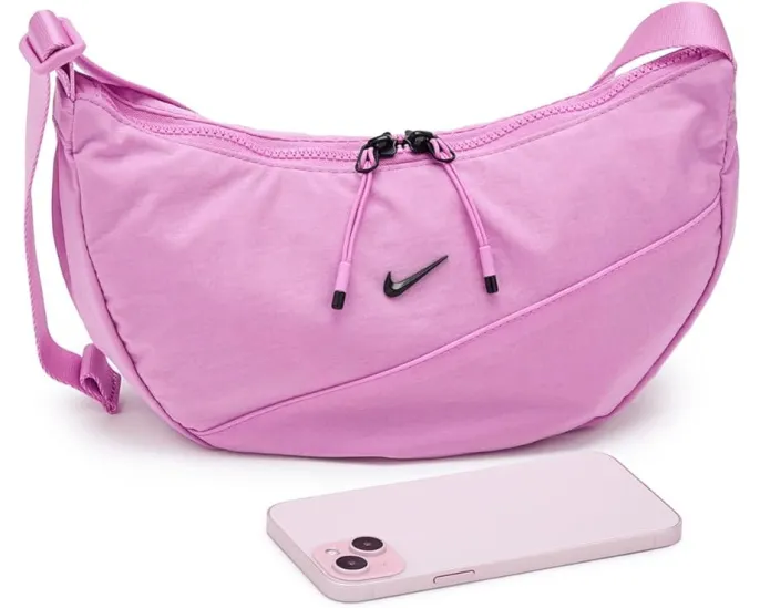 Кроссбоди Nike Aura Crescent объемом 4 литра с регулируемым ремнем и несколькими карманами