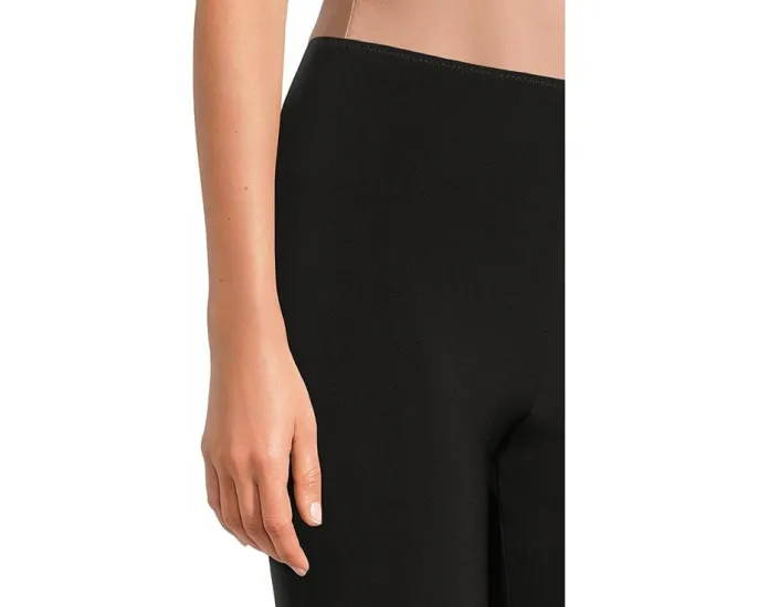 Кроп-леггинсы Norma Kamali с высокой посадкой без пояса
