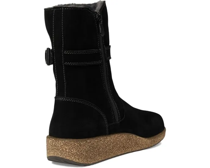 Ортопедические сапоги Orthofeet Claire с широким носком и клиновидным каблуком