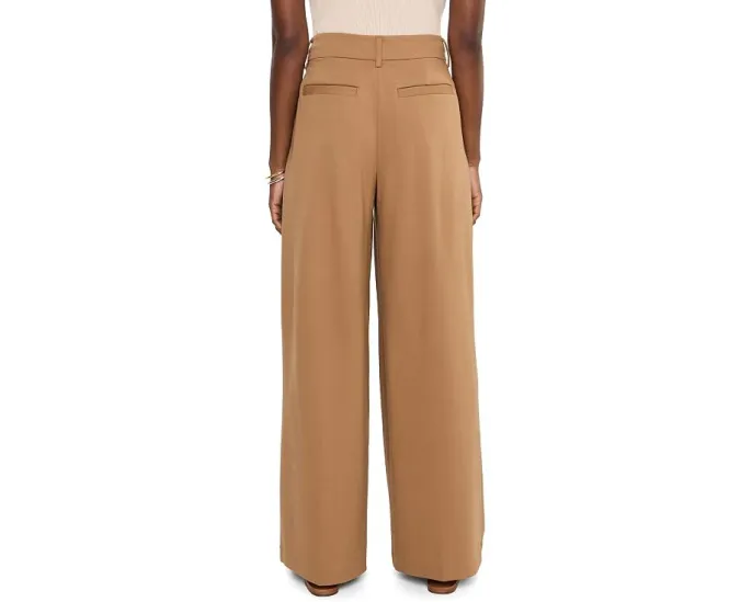 Брюки Los Angeles Brooke High Rise Wide Leg из понте