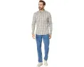 Рубашка Faherty Coastline Knit в клетку из мягкого хлопка