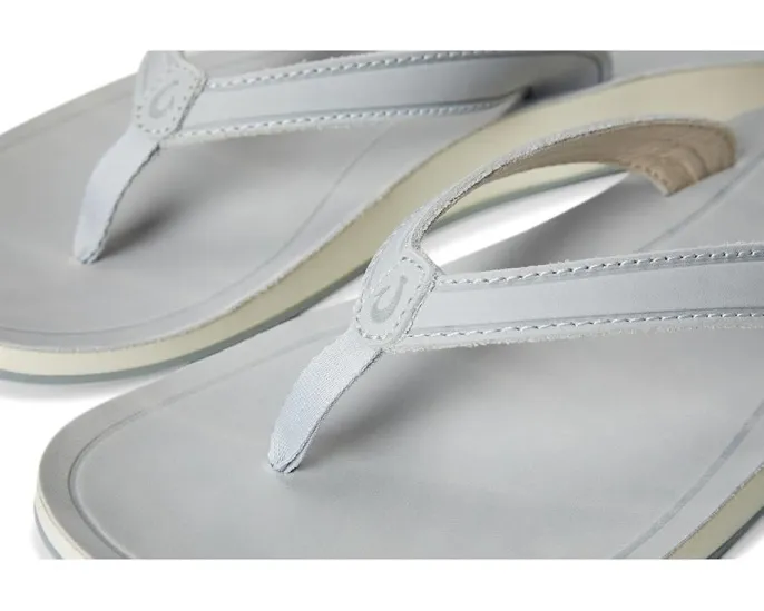 Кожаные шлепанцы OluKai Southshore с водонепроницаемой конструкцией