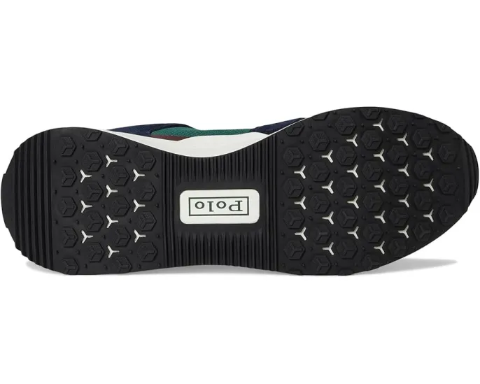 Polo Ralph Lauren Train 89 кроссовки из замши и оксфорда с цветными блоками