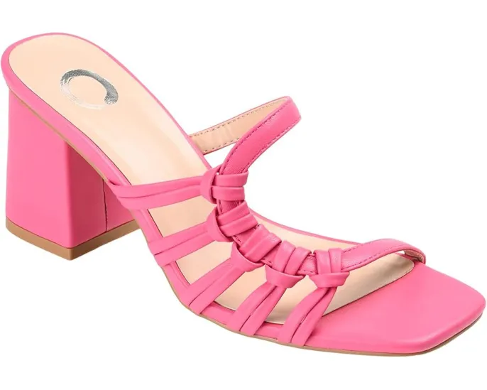 Босоножки Journee Collection Emory с квадратным носком и узлом на платформе