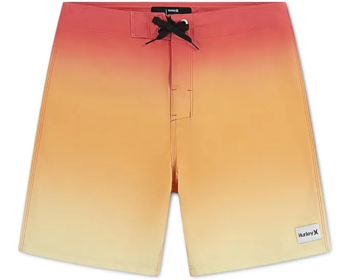 Детские плавательные шорты Hurley Kids First Light Board Shorts с 4-сторонним растяжением