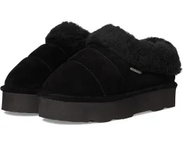 Уютные тапочки Bearpaw Ari из замши с подкладкой из овчины