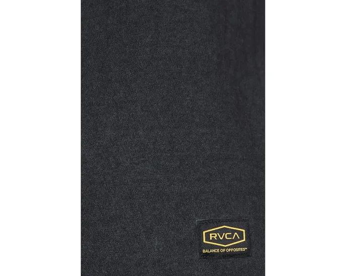 Футболка RVCA Midweight Label Short Sleeve повышенной плотности с этикеткой