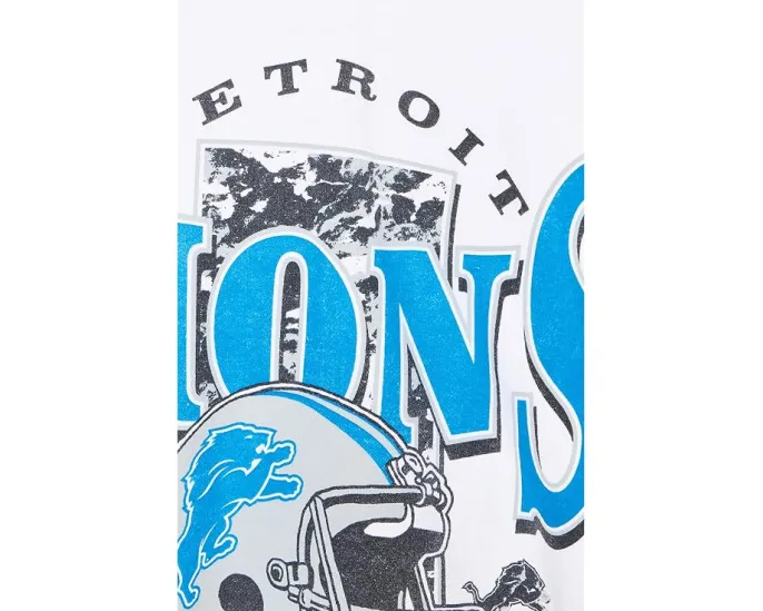 Junk Food Clothing NFL Detroit Lions Conversion Crew Fleece свитшот