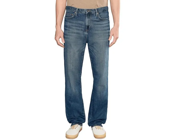 Джинсы Fret Regular Fit John Varvatos в стиле Titus Wash