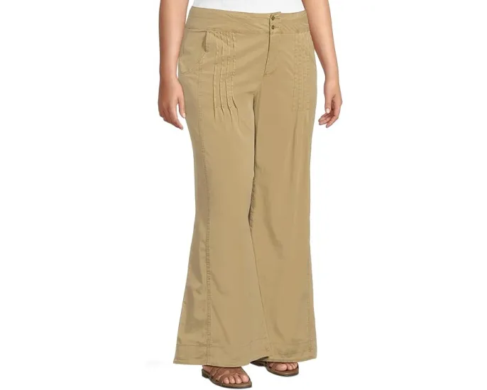 Штаны Rebecca с защипами и клешом от XCVI