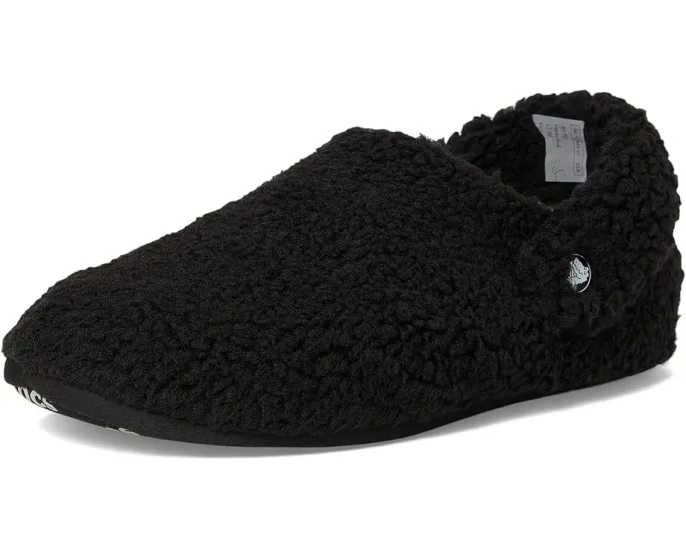 Классические тапочки Crocs Cozzzy с искусственным мехом и противоскользящей подошвой