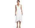 Tommy Bahama Coastalina Sleeveless Wrap Midi Dress из льна с запахом