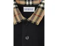 Рубашка с воротником Johane от Burberry Kids в черном цвете