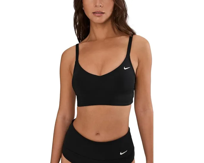 Мидкини Nike Effortless Essential V-neck со средней поддержкой и съемными чашками