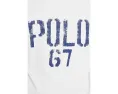 Хлопковая футболка Polo Ralph Lauren с принтом свободного кроя