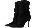 Ботинки Schutz Maryana Slouch из замши на шпильке