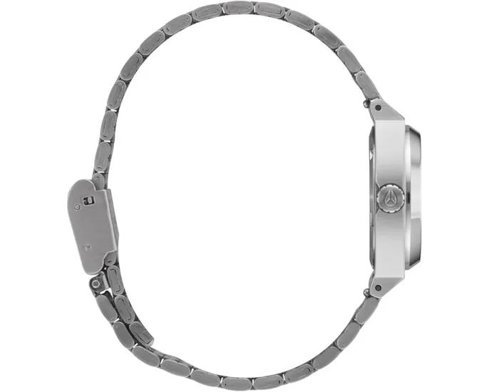 Часы Nixon Small Time Teller P из нержавеющей стали с японским кварцевым механизмом