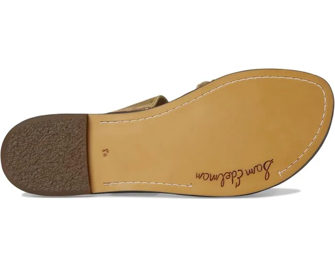 Сандалии Sam Edelman Gabi с двумя ремешками из кожи и логотипом