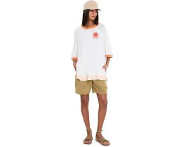 Футболка Free People Giulia Tee с заплатками