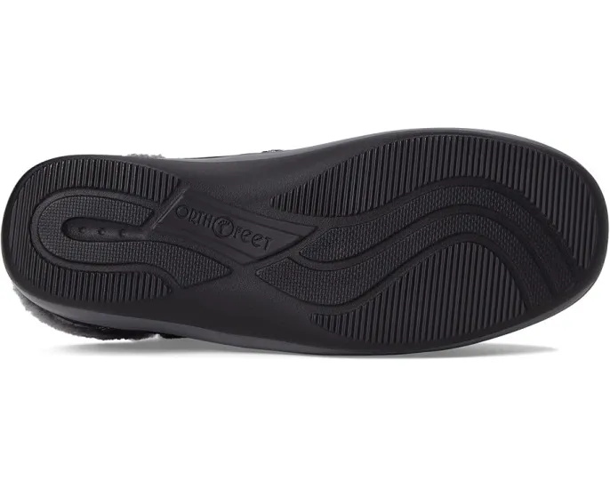 Тапочки Orthofeet Charlotte с ортопедическими стельками и регулируемым ремешком