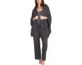Кардиган CozyChic Lite Heathered Weekend Wrap от Barefoot Dreams с асимметричным краем